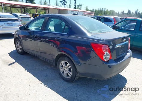 2015 Chevrolet Sonic Lt Auto из США, поврежденный, VIN 1G1JC5SH1F4161365